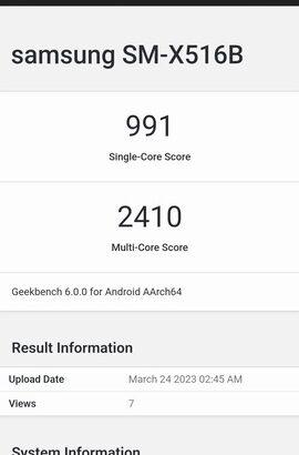 8Gen2搭載タブレット｢Galaxy Tab S9/S9 Ultra｣とExynos1380搭載の｢Galaxy Tab S9 FE｣がGeekBenchに登場