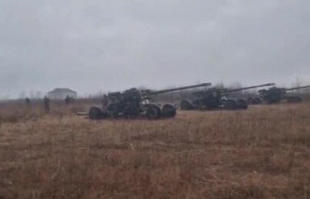ウクライナ軍、1947年以降に配備された対空砲使用
