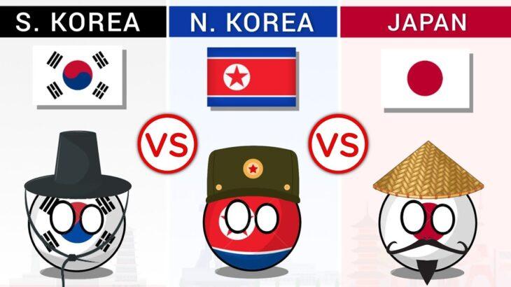 外国人「日本・韓国・北朝鮮を比較してみたよ」