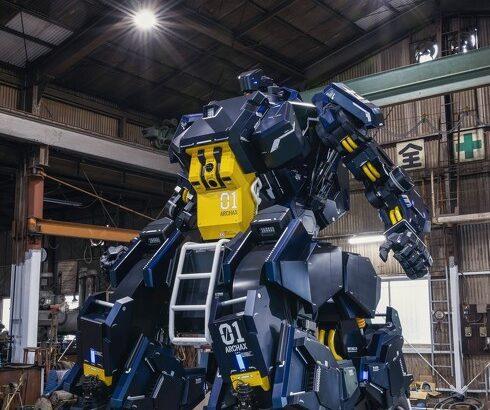 ガンダム男子の夢ｗ搭乗型ロボの最新技術が炸裂全高4.5mアーカックス