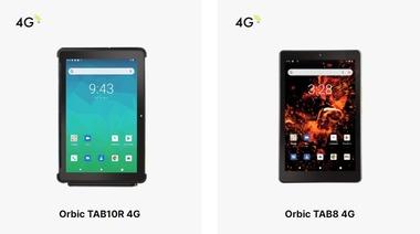 4G対応の8インチ/10インチAndroidタブレット｢Orbic Tab8/Tab10R 4G｣の予約受付開始