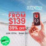 Unihertzの新型3インチスマホ｢Jelly Star｣､SuperEarlyBird価格は139ドル(約1万9400円)