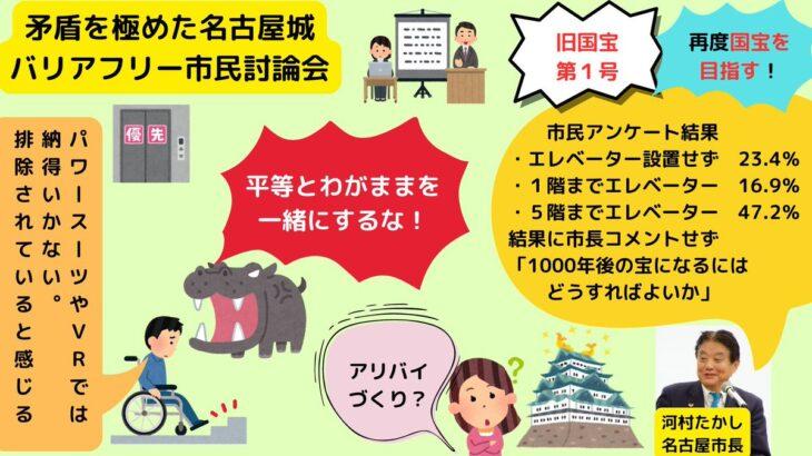 【愛知】名古屋城が「差別の象徴」に？市の対応に批判が相次ぎ、物議を醸す