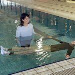 金メダリスト岩崎恭子さんが呼びかける！「着衣泳」で水難を予防しましょう
