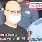 【画像】逮捕された特殊詐欺グループトップのヤクザさん､見た目がヤバい