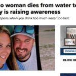 水を20分で2リットル飲んだ女性､水中毒で死んでしまう