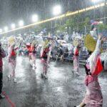 徳島市長の中止要請も実行委「阿波おどりは風雨にも負けない！」