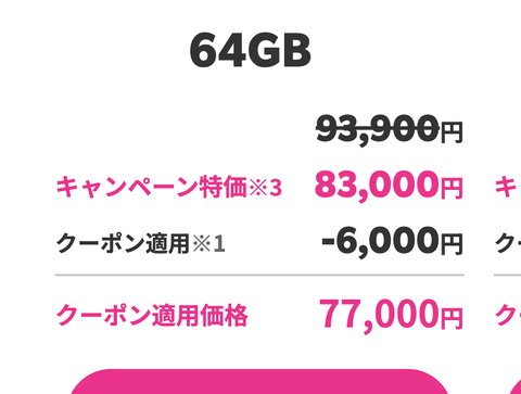 【乞食速報】楽天モバイルでiPhone12 64GBが77,000円