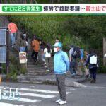 【愕然】気軽な挑戦？「道を見失った…疲れた」富士山初登山の60歳男性が遭難