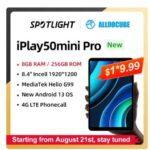 G99搭載8.4インチタブレット｢ALLDOCUBE iPlay50 mini Pro｣は8月21日にAliExpressで販売開始 価格は159.99ドル
