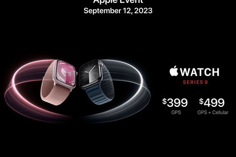 「Apple Watch Series9」が発表。ダブルタップ機能が登場