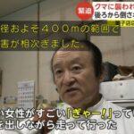 【悲報】クマ出没の取材に答えたケーキ屋のおじさん､1時間後にクマさんに襲撃されてしまう