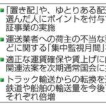 日本政府､物流の｢2024年問題｣解決に置き配ポイントを検討