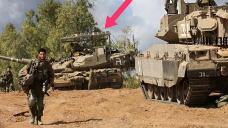 イスラエルの戦車、対ドローン用コープケージ搭載へ