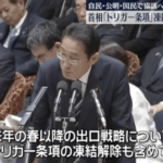 岸田首相「トリガー条項の凍結解除も含め検討する」