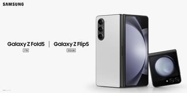 サムスン､折りたたみスマホ｢Galaxy Z Flip5(512GB) / Fold5(1TB)｣のSIMフリーモデルを発売 価格は17万9900円と29万8200円