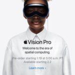 Apple､革命的な空間コンピュータ｢Apple Vision Pro｣を2月2日にアメリカで発売