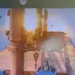 テロ組織フーシ派、民間船が被弾する様子撮影