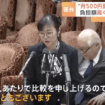 【悲報】加藤こども相「子育て政策支援金は月額500円弱よりも高くなる可能性がある」