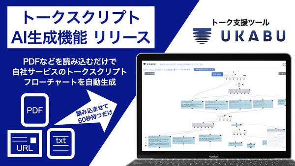 資料を読み込ませるだけでトークスクリプトをAI生成