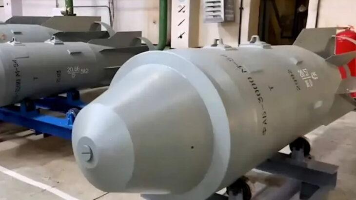 ロシア最大3トン級航空爆弾『FAB-3000』攻撃対象は何か