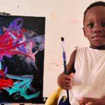 【ギネス】1歳半でプロ画家！ガーナの天才ベビーが世界記録樹立