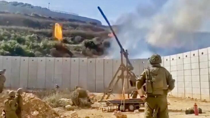 イスラエル、投石機でレバノンを攻撃
