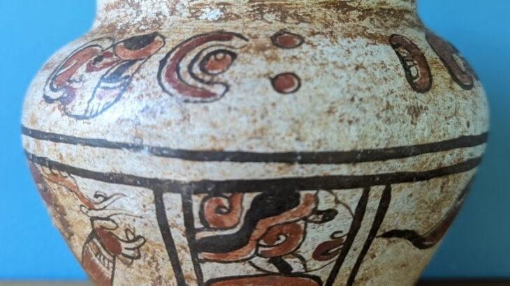 500円で買った花瓶、古代マヤ文明の遺物だった