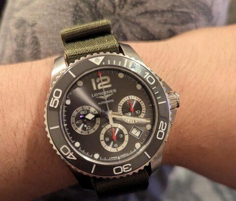 【画像あり】ボーナスで買った俺の腕時計どうかな？