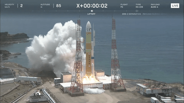 【速報】JAXA､H3ロケット3号機の打ち上げに成功 地球観測衛星｢だいち4号｣を無事軌道に投入