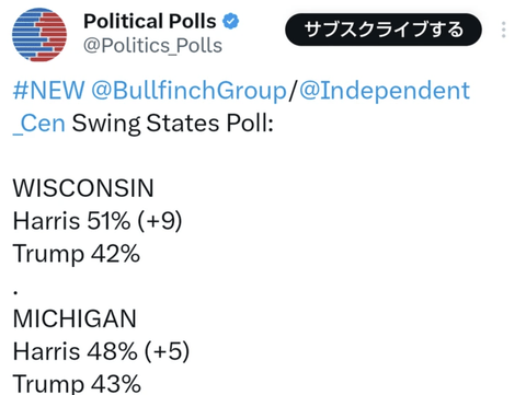 【悲報】トランプ、ハリス副大統領の出馬で終わる