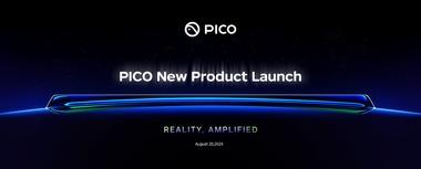 PICO､新型VR/MRヘッドセットを8月20日に発表