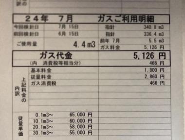 【超絶悲報】俺氏のガス料金、一線を超えてしまうｗｗｗｗｗｗｗｗｗｗ