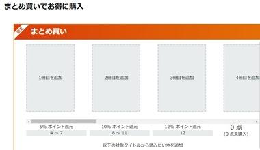 【セール】Kindleストア､3日間限定｢Kindle本まとめ買いキャンペーン最大12%ポイント還元｣を開始 31%