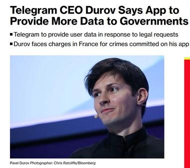 犯罪者御用達のTelegram､IPアドレスや電話番号を関連当局に提供へ