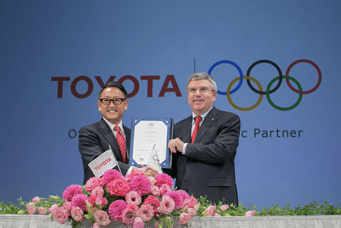 トヨタ、五輪スポンサー契約終了を発表。豊田会長「アスリートファーストなのか」と疑問呈す