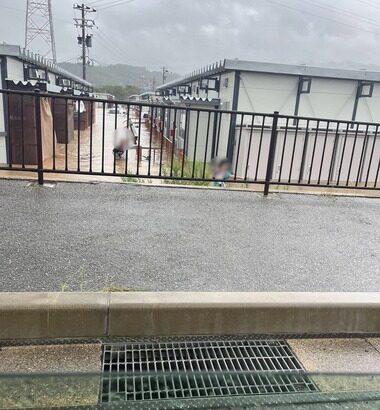 能登半島地震の被災者が住む仮設住宅が大雨で浸水 そもそも浸水想定区域に建てられてた