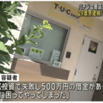 強盗男「FX投資に失敗し500万円の借金があった、金に困ってた」