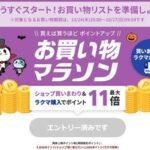 楽天市場､今月3回目の｢お買い物マラソン｣を24日20時から開催