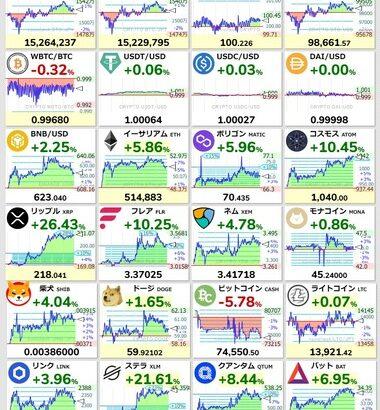 ビットコイン買え言ってたやつおるか？ここからどうなるんや？