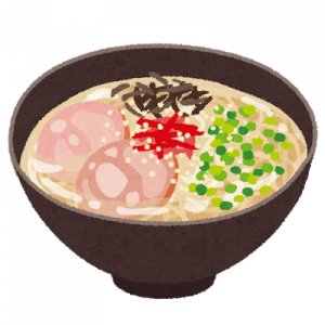 豚骨ラーメン食べたい