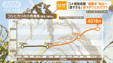 日本政府の備蓄米放出 スーパーの社長｢遅すぎる｣ 専門家｢高騰続けば国産米離れにつながるリスク｣
