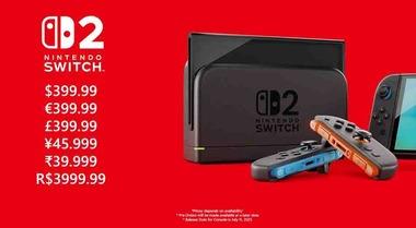 ｢Nintendo Switch 2｣の価格リーク､日本は4万5999円 7月11日発売か