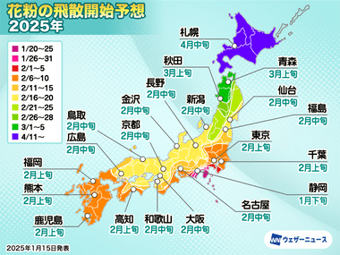 【悲報】もうスギ花粉飛んでる