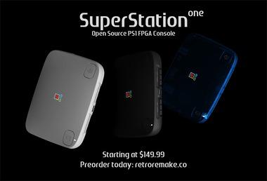 Retro Remake､｢PlayStation｣の非公式互換機｢SuperStation One｣を発表 価格は225ドル