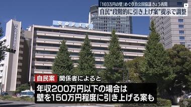 自民党､｢年収の壁｣の所得制限2段階を検討 年収200万円程度なら150万円 年収500万円超えたら123万円