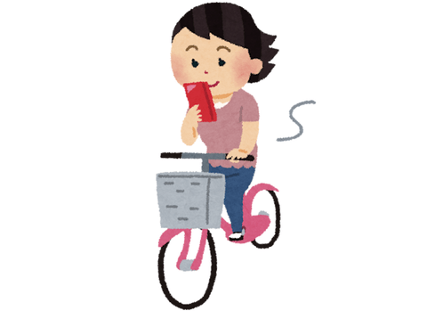 【朗報】自転車の交通違反「青切符」来年4月からスタート。スマホの「ながら運転」は1万2000円、信号無視や逆走、歩道を走るは6000円の罰金
