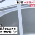 【朗報】東京都民、水道代が4ヶ月無料