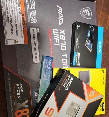 PCパーツ届いた【自作】