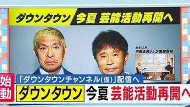 ダウンタウンチャンネルの予想収益(ワイ試算)､ヤバすぎるｗｗｗｗｗｗｗｗｗｗ